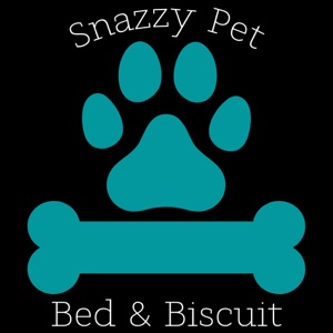 Snazzy Pet Bed & Biscuit