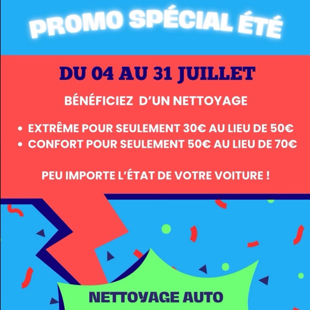 Promo Spécial Été !! 