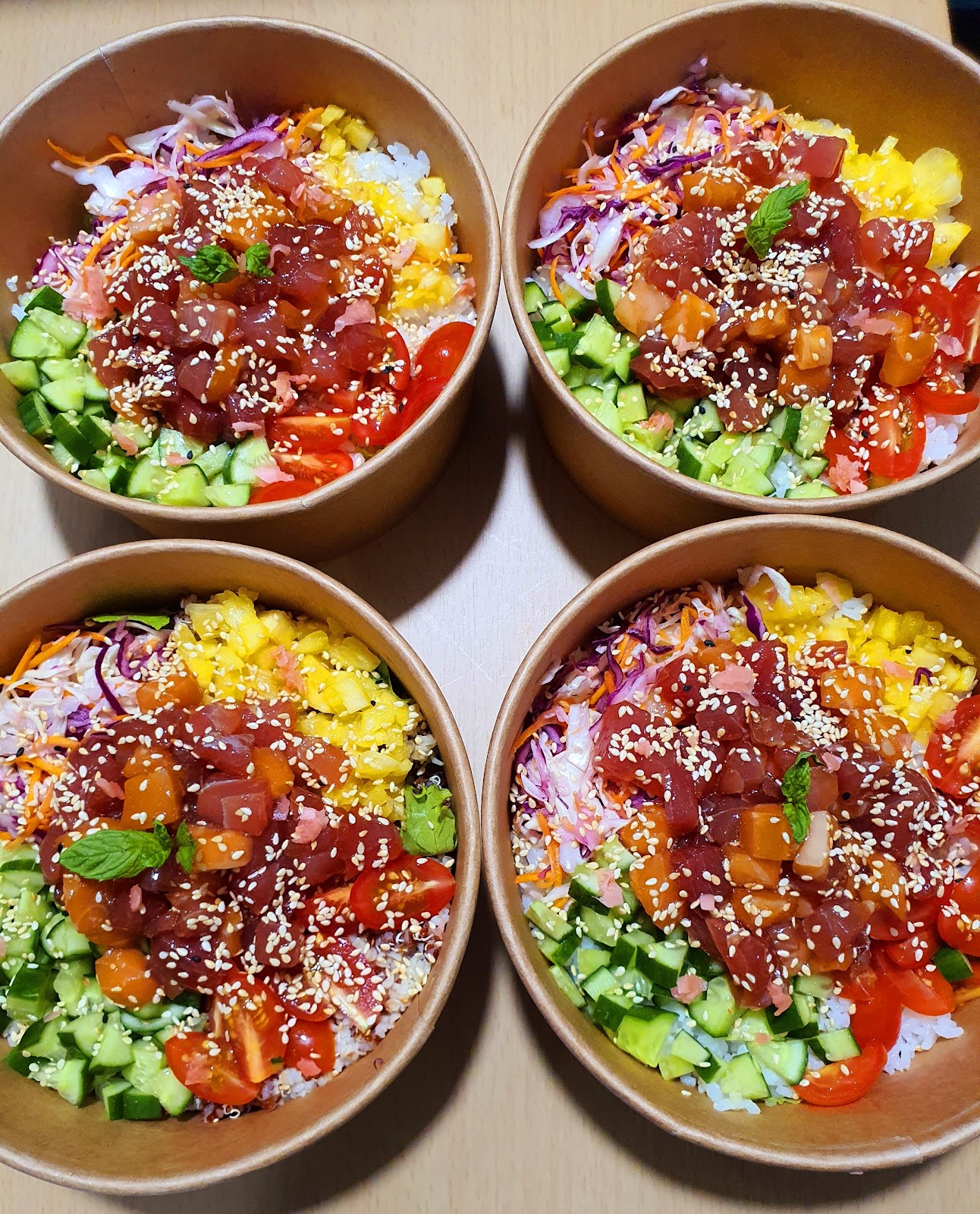 Meal Evasion Saladbar&Poke Bowl - Traiteur Sushi