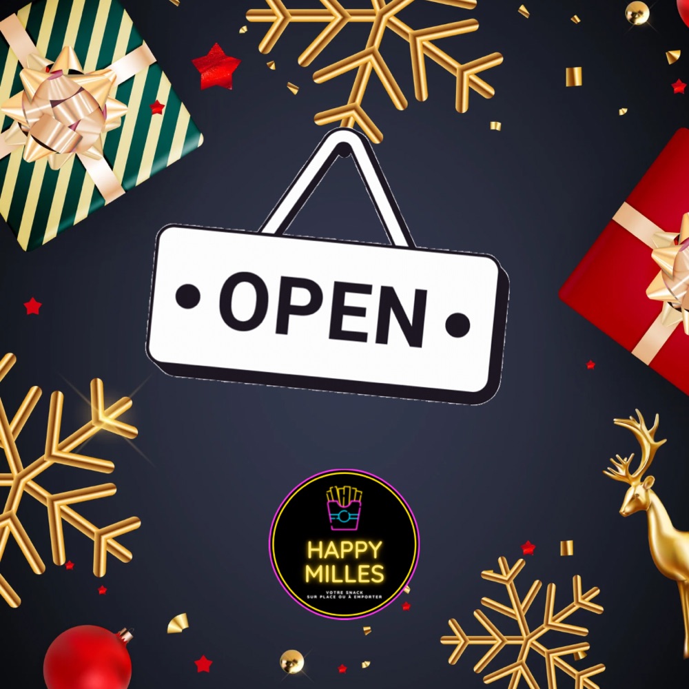 🍟 𝗛𝗮𝗽𝗽𝘆 𝗠𝗶𝗹𝗹𝗲𝘀 : 𝗡𝗼𝘂𝘀 𝘀𝗼𝗺𝗺𝗲𝘀 𝗼𝘂𝘃𝗲𝗿𝘁𝘀 !