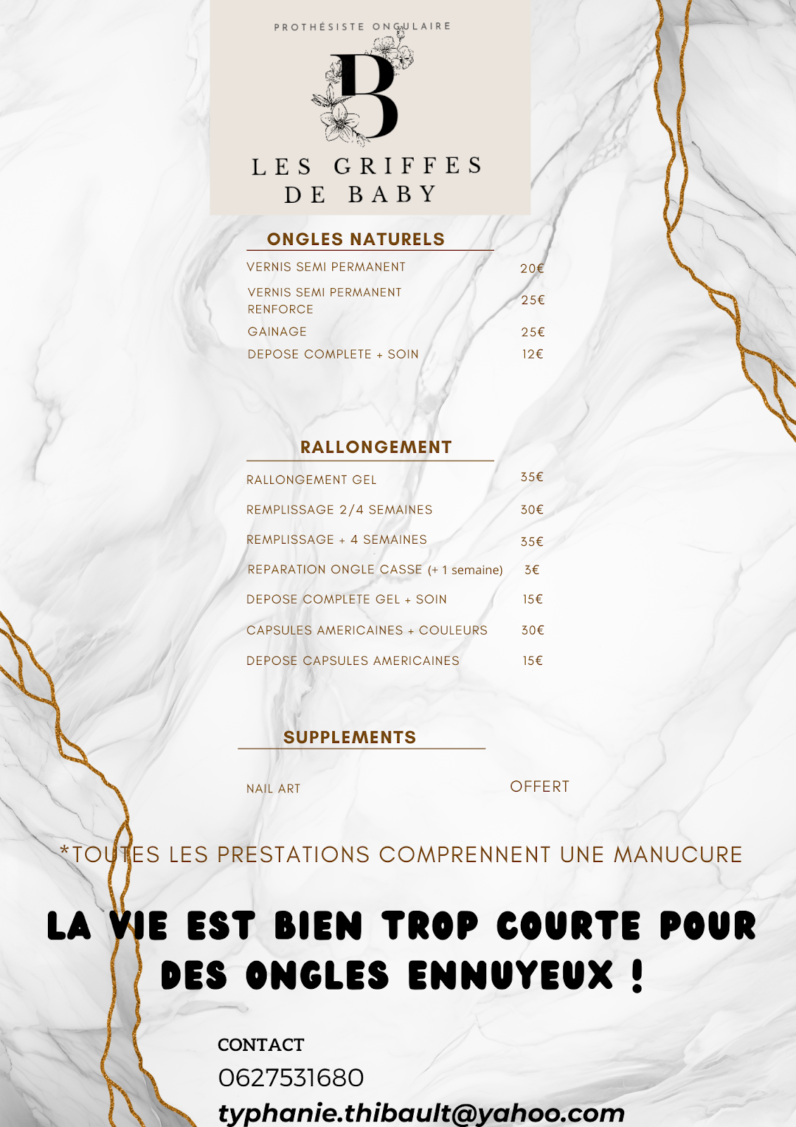 Les Griffes De Baby (Prothésiste Ongulaire)