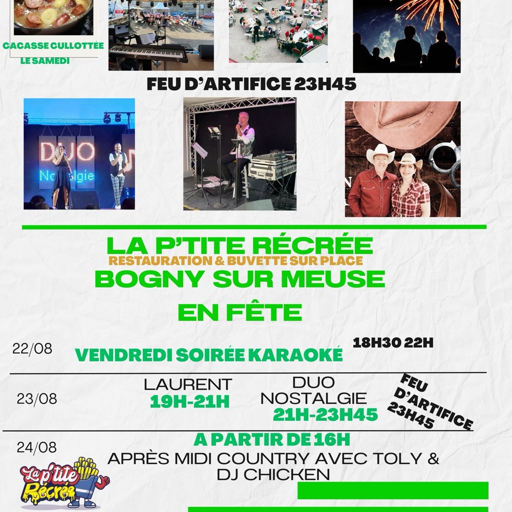 Notre Week-End De Fête Approche 