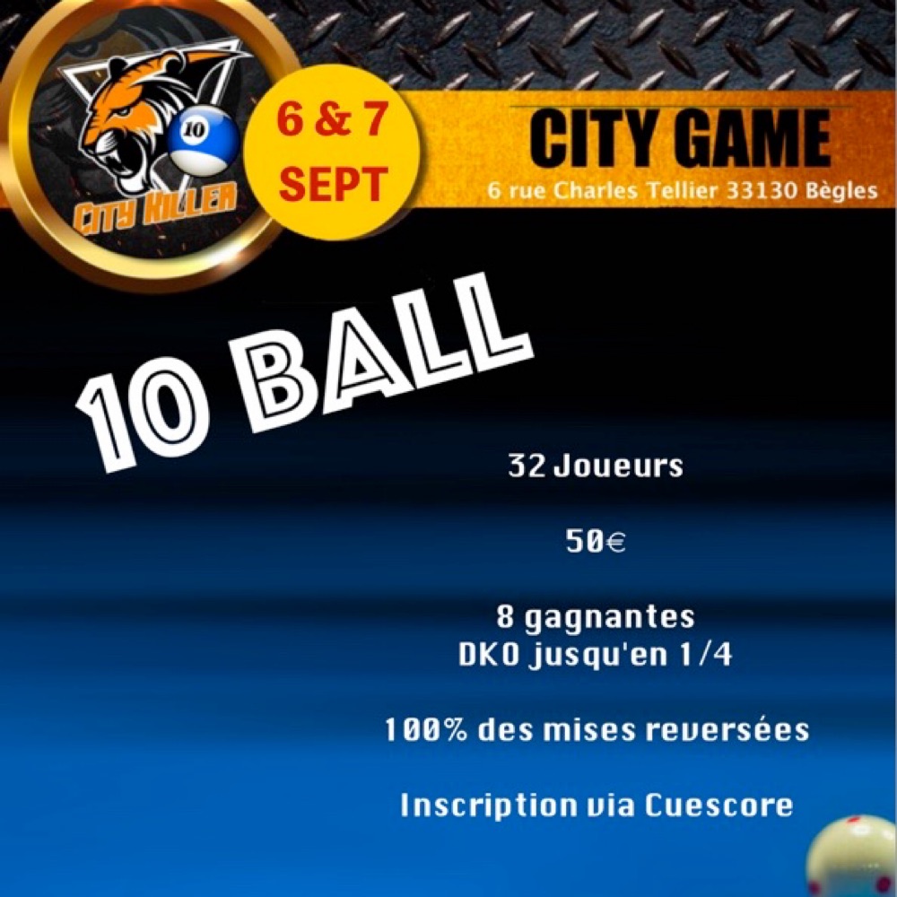 Tournoi De Billard Américain 