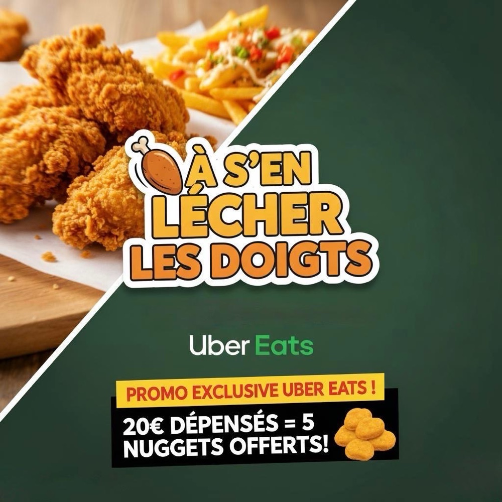 À S’en Lécher Les Doigts Sur Uber Eats