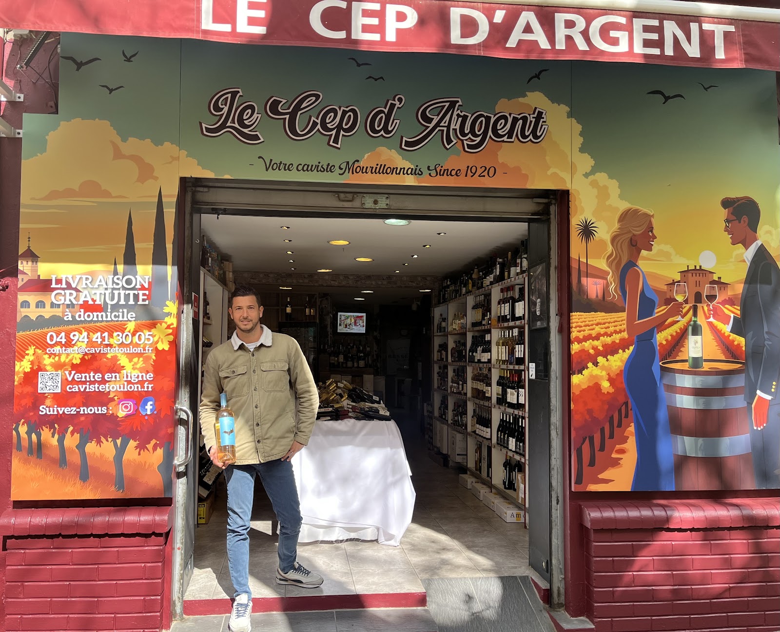 Cave Le Cep D'argent Mourillon À Toulon