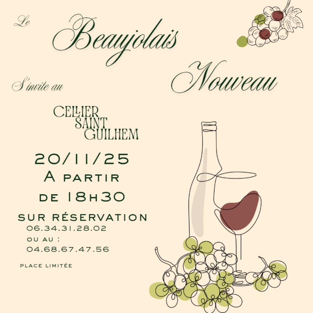 Soirée Beaujolais Nouveau