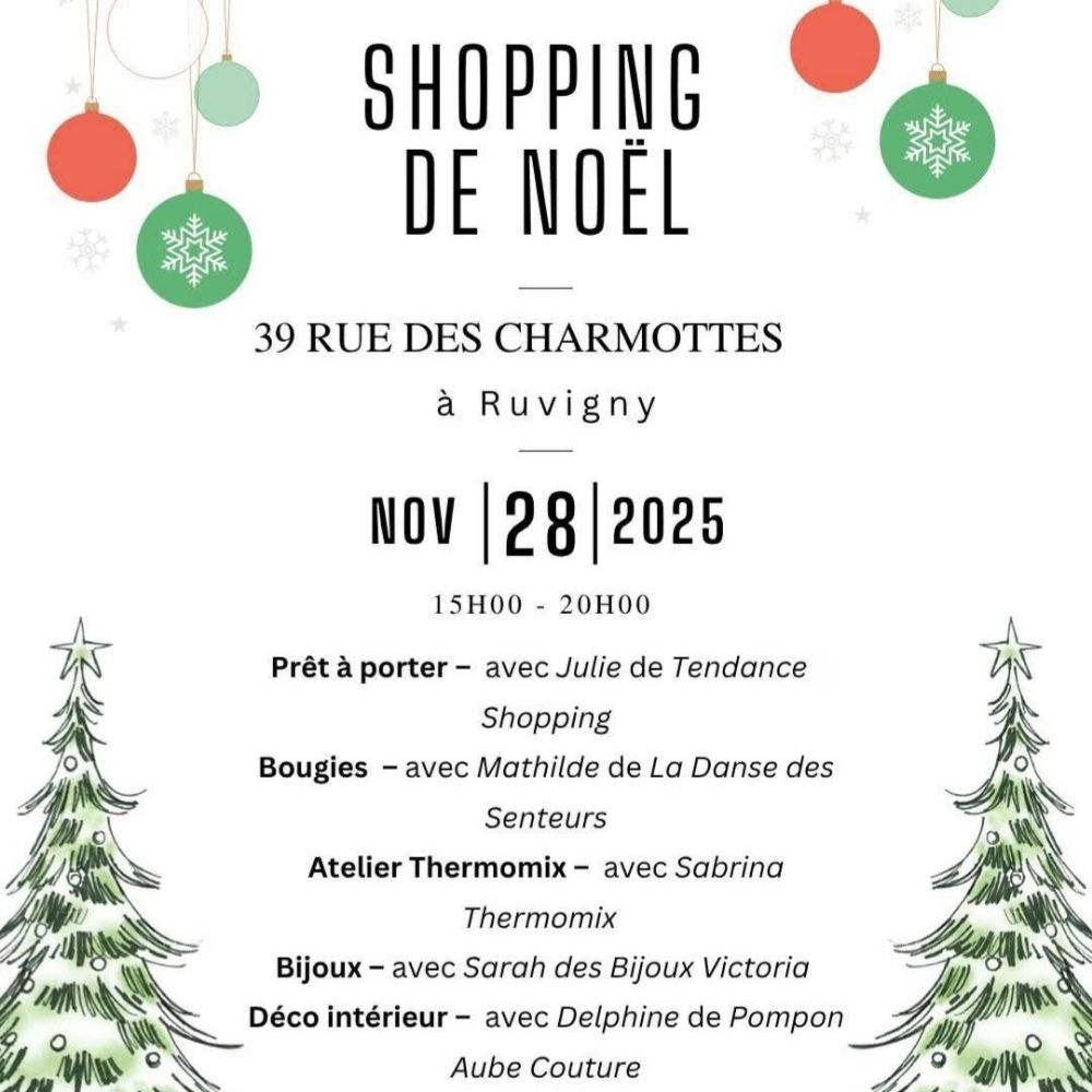 Shopping De Noël 🎄 