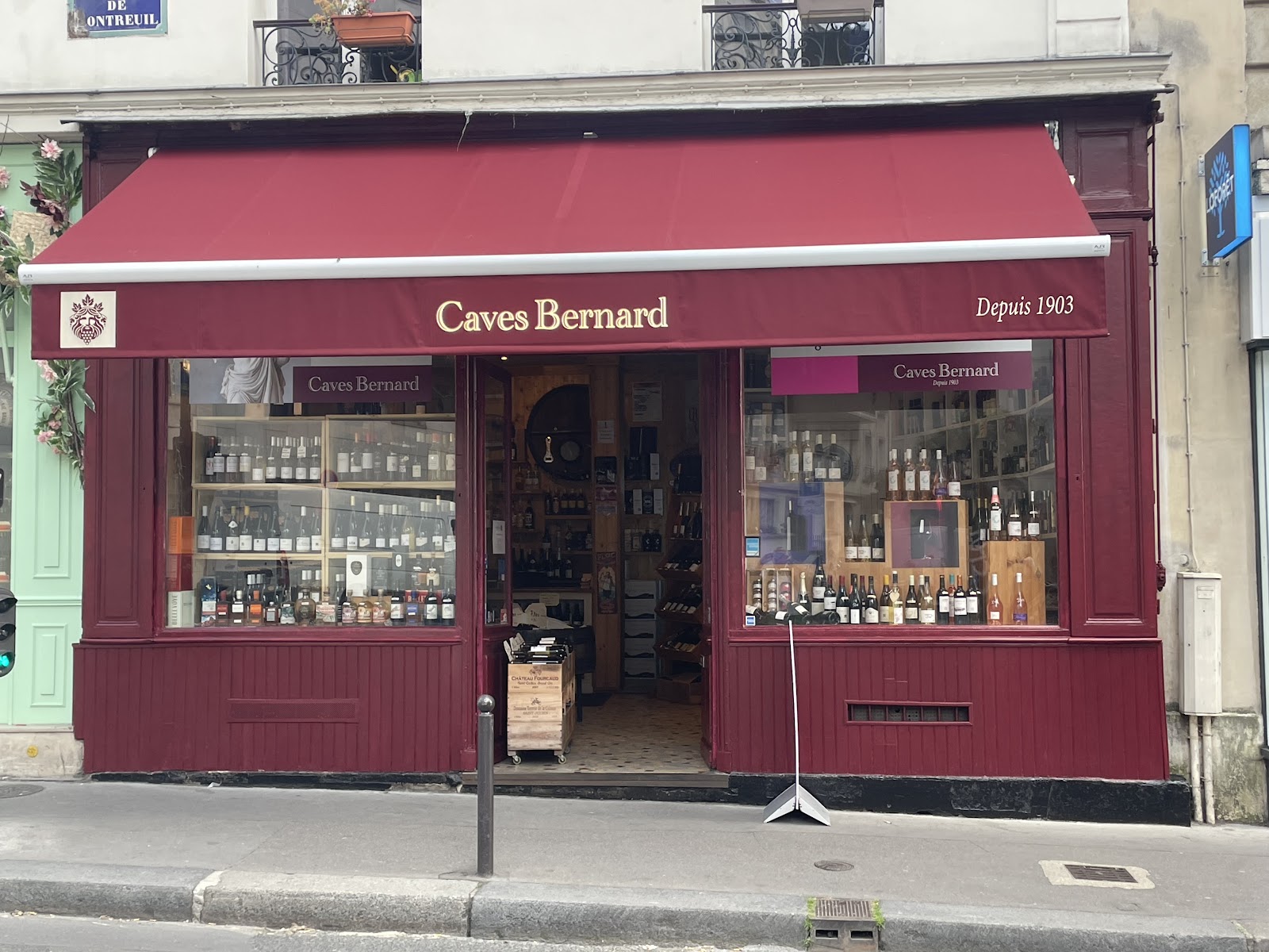 Caves Bernard - Caviste Paris 11E - Depuis 1903