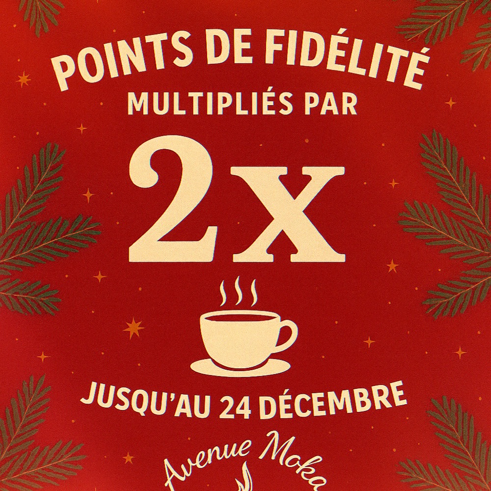 Points De Fidélité Doublé!!!
