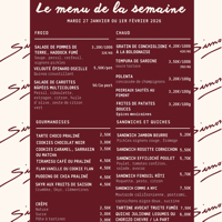 Simonne Traiteur - Menu De La Semaine 