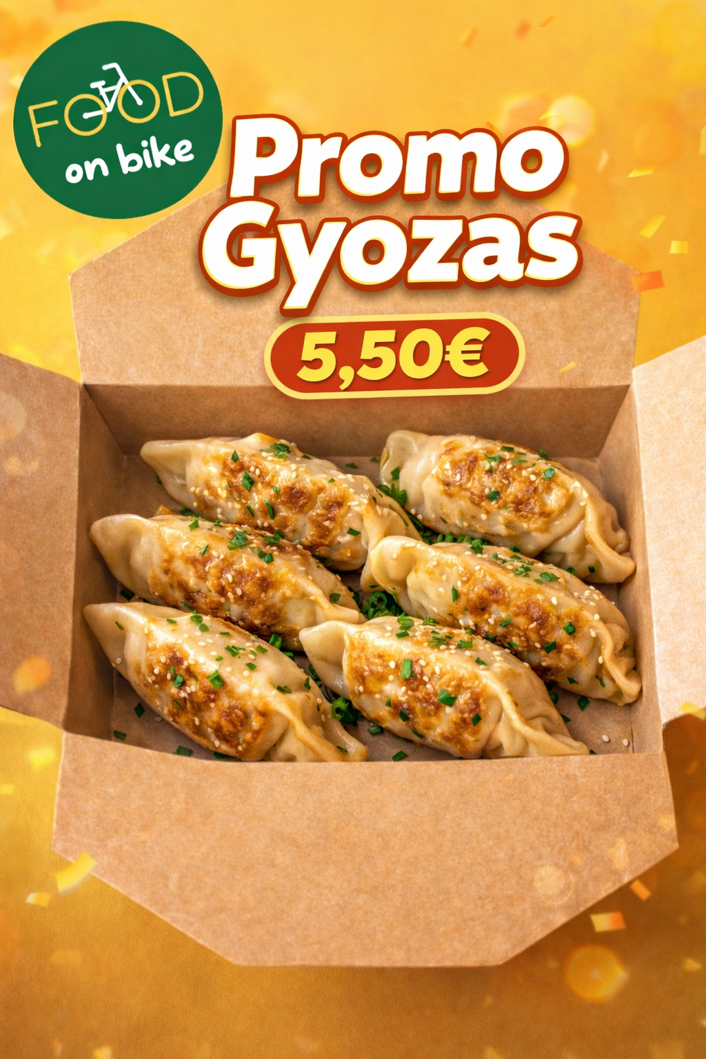 Promo Gyozas 5,50€ 😜😜😜😜