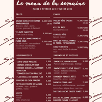 Simonne Traiteur - Menu De La Semaine 