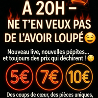 🎉 Ce Soir À 20H : La Folie Des Prix !
