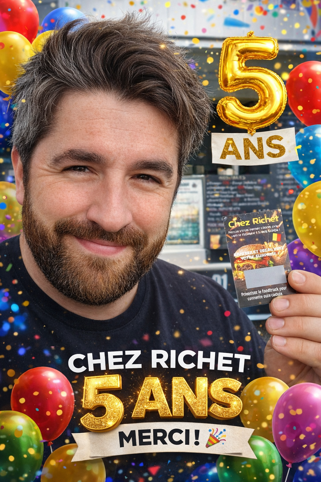 🎉 Aujourd’hui… C’est Officiel ! On Fête Nos 5 Ans 🎉